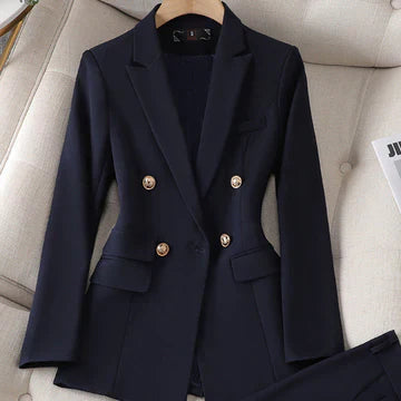 Sophie - Stijlvolle Blazer en Pantalon Tweedelige Set