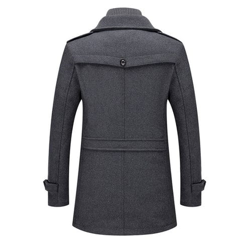 John – Stijlvolle Retro Winterjas met Tijdloos Design