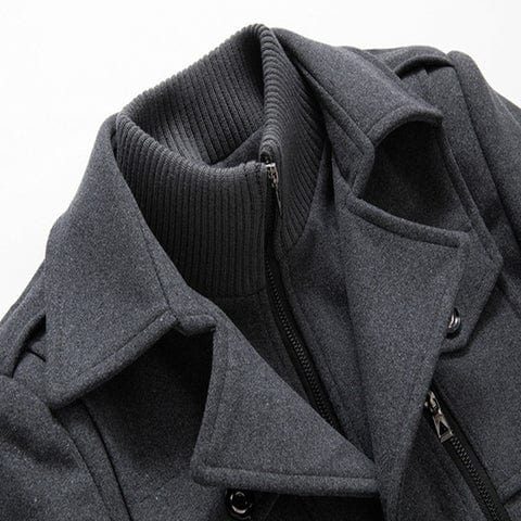 John – Stijlvolle Retro Winterjas met Tijdloos Design
