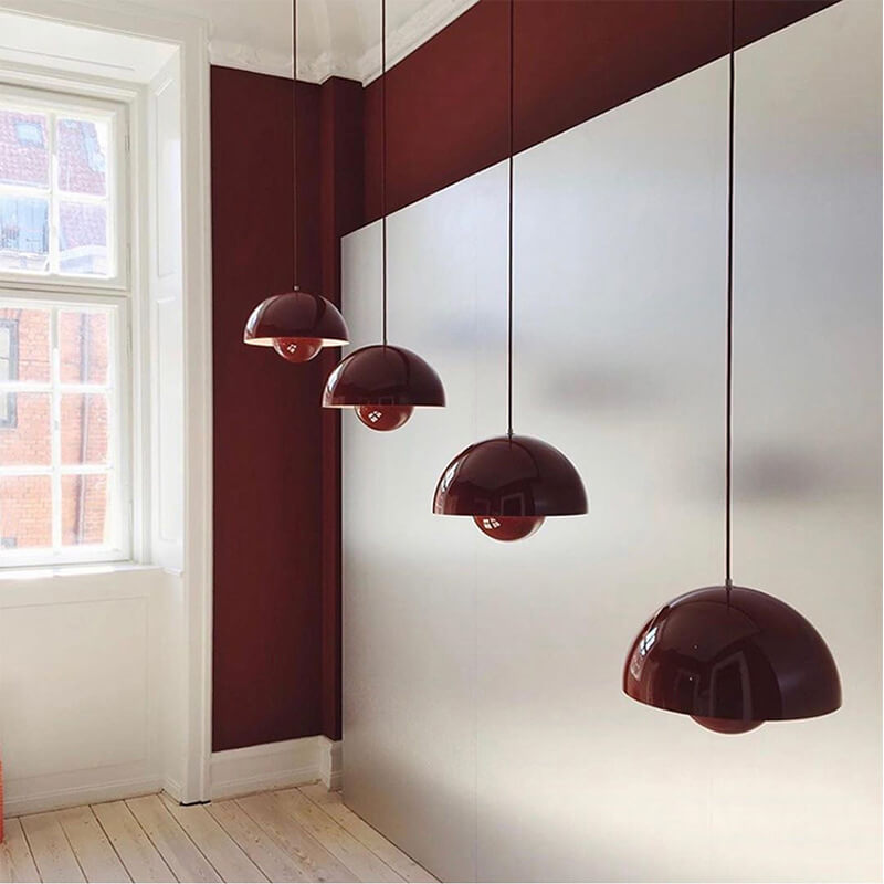Noordse Macaron | Semicircle hanglamp met 1 licht 2