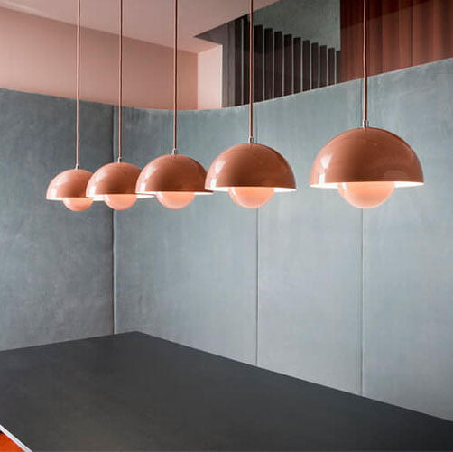 Noordse Macaron | Semicircle hanglamp met 1 licht 4