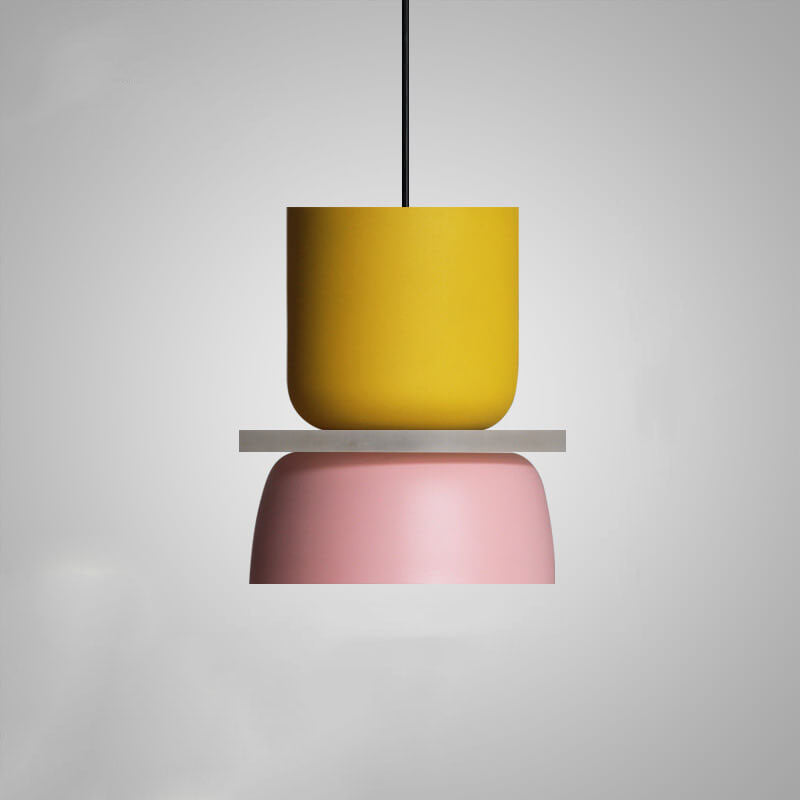 Noordse verlichting | Kleurrijke LED-hanglamp voor woonkamer, eetkamer en slaapkamer 0