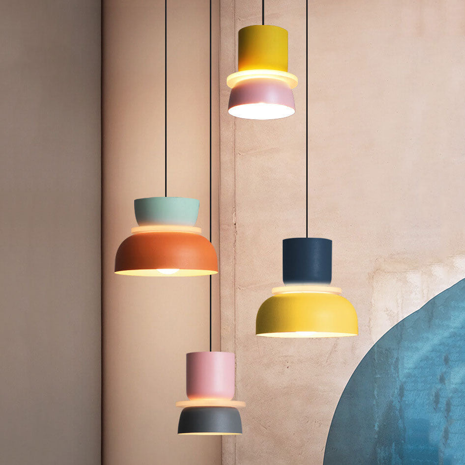 Noordse verlichting | Kleurrijke LED-hanglamp voor woonkamer, eetkamer en slaapkamer 1