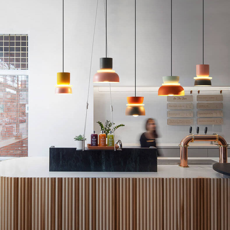 Noordse verlichting | Kleurrijke LED-hanglamp voor woonkamer, eetkamer en slaapkamer 2