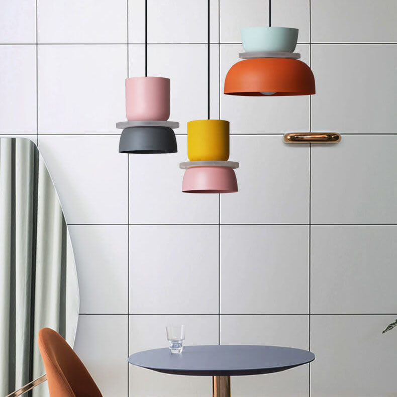 Noordse verlichting | Kleurrijke LED-hanglamp voor woonkamer, eetkamer en slaapkamer 7