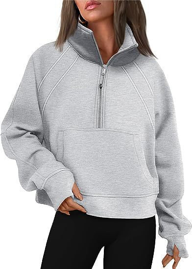 Nova - Comfortabele Zipper Trui