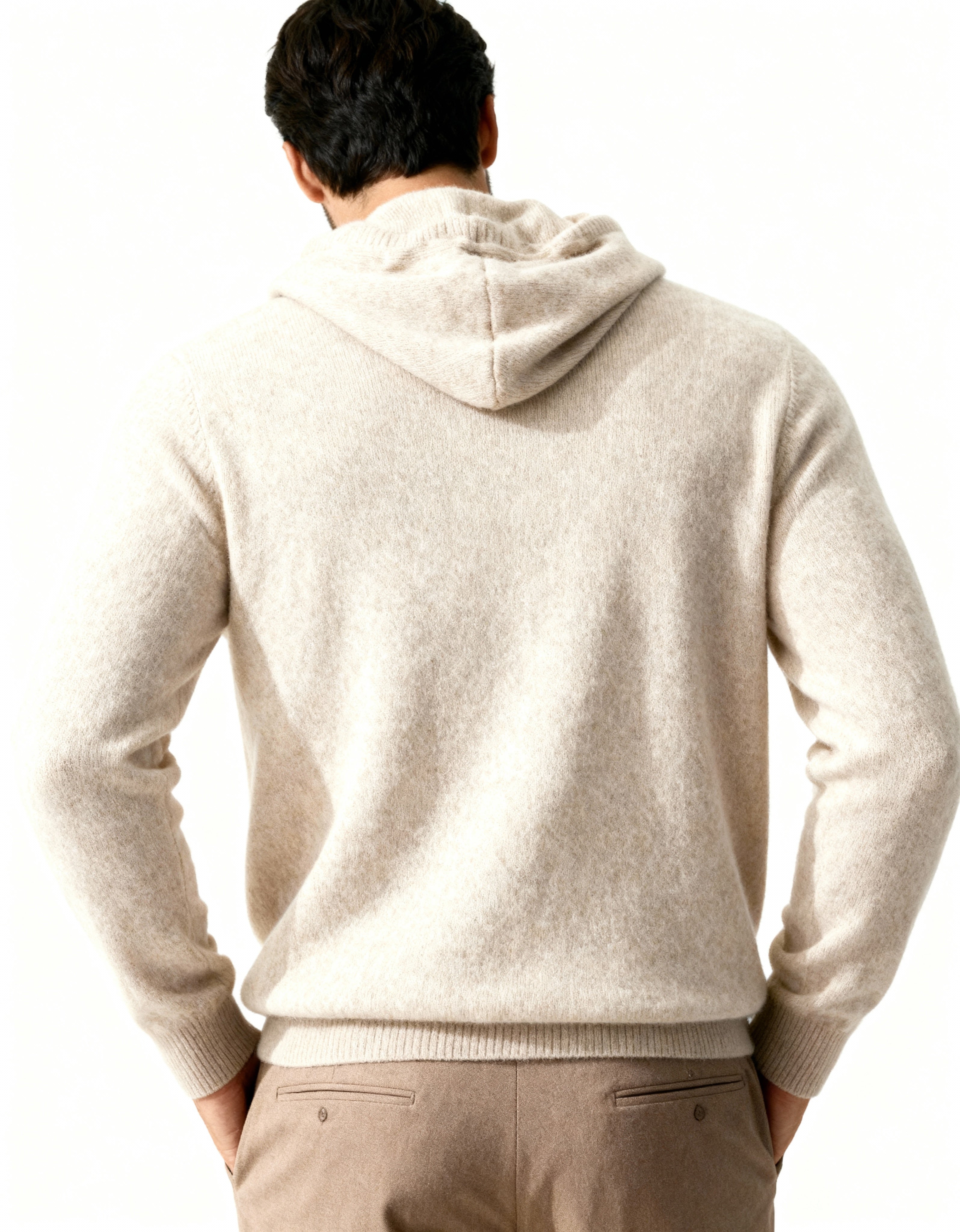 Onbekend | Lichtgewicht gebreide hoodie 8