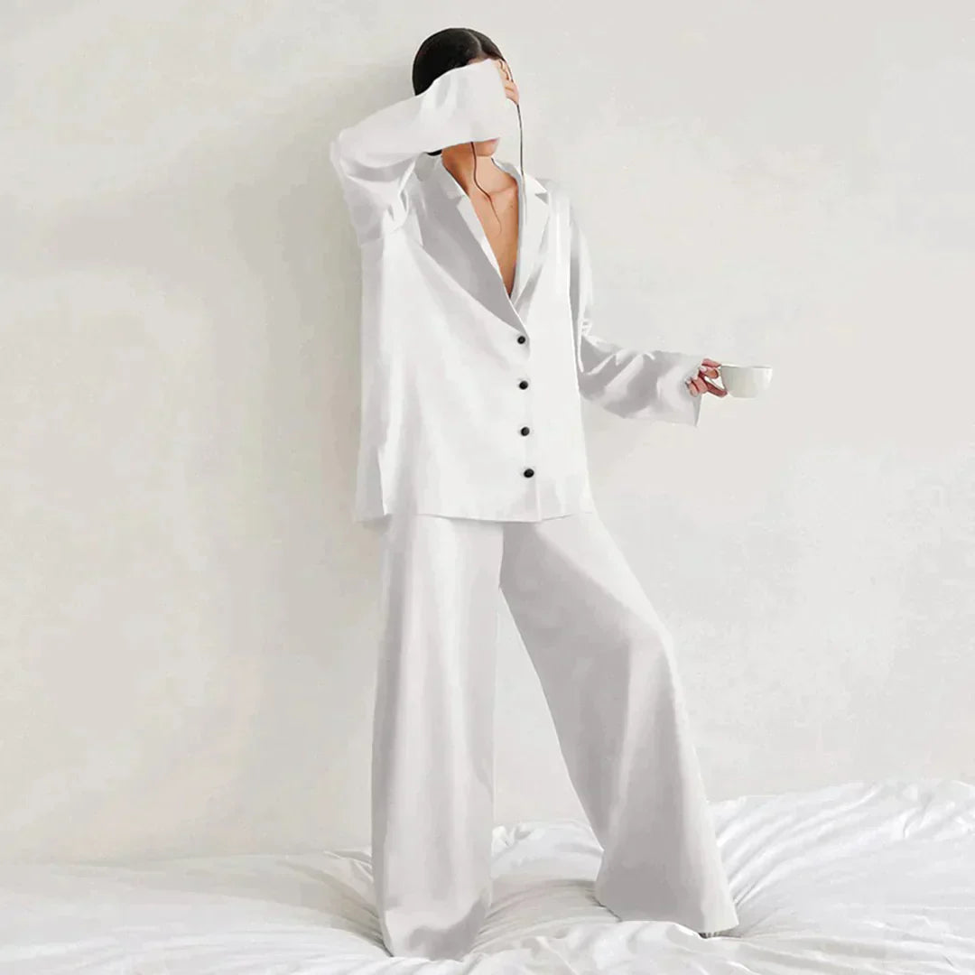 Estelle - Comfortabele Pyjama Set: Trendy Dames Nachtkleding 2024