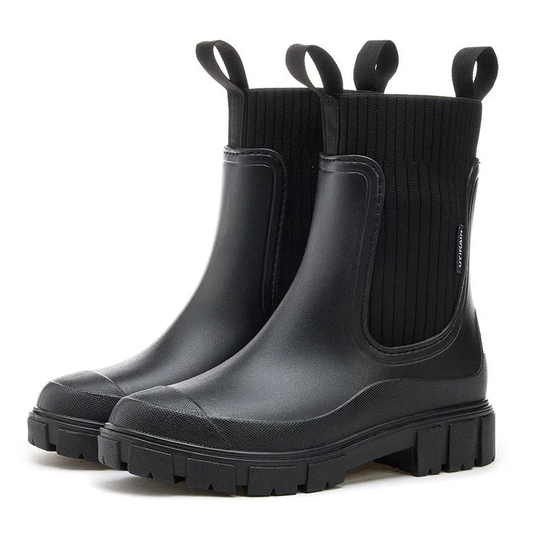 Boots_Dames_Regenlaarzen_Stijlvol_Comfortabel_Dames_Victoria_Mae_Nederland_Belgie_Zwart