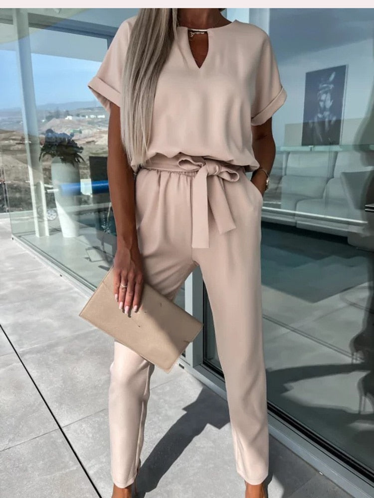 Sophie Jumpsuit - Wijde-Pijpen Zomer Jumpsuit