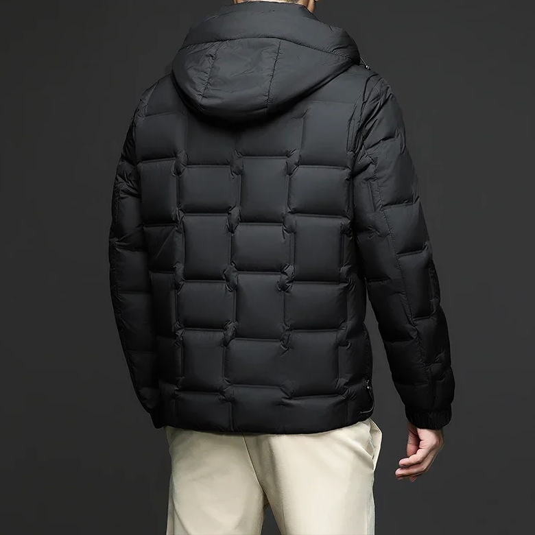 Hugo - Stijlvolle Winter Monogram Donsjas voor Mannen