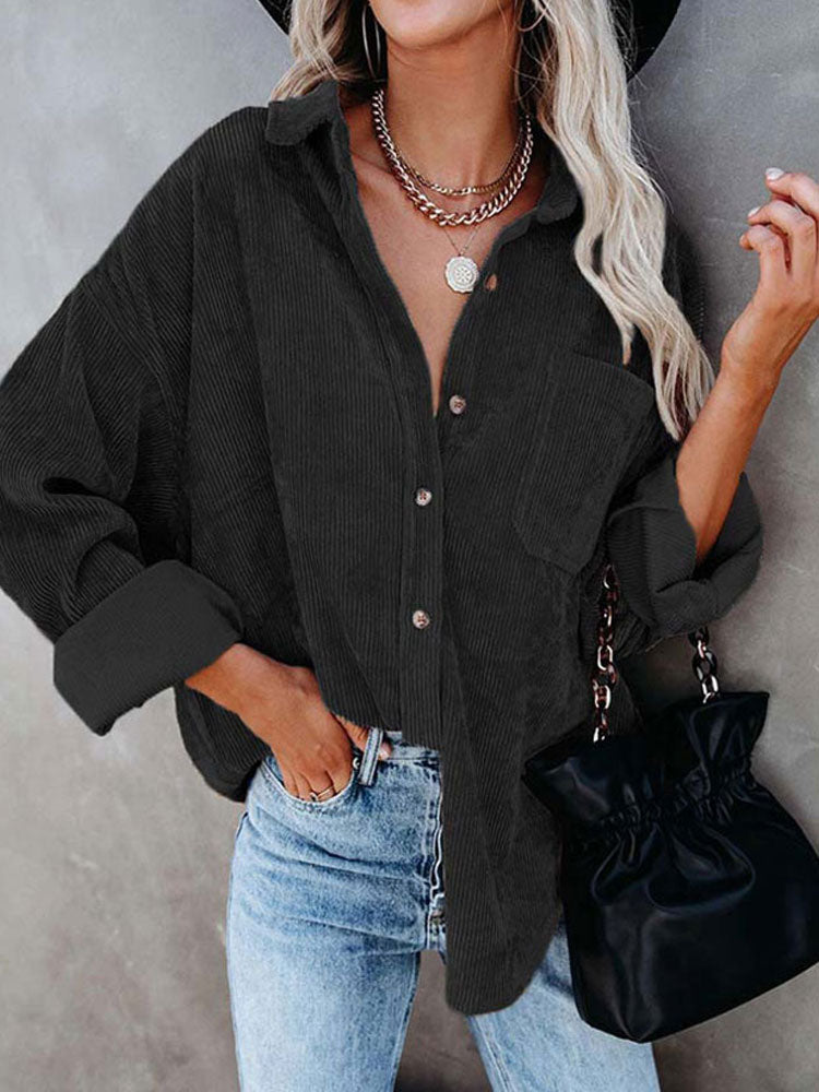 Cecilia - Geribde Blouse