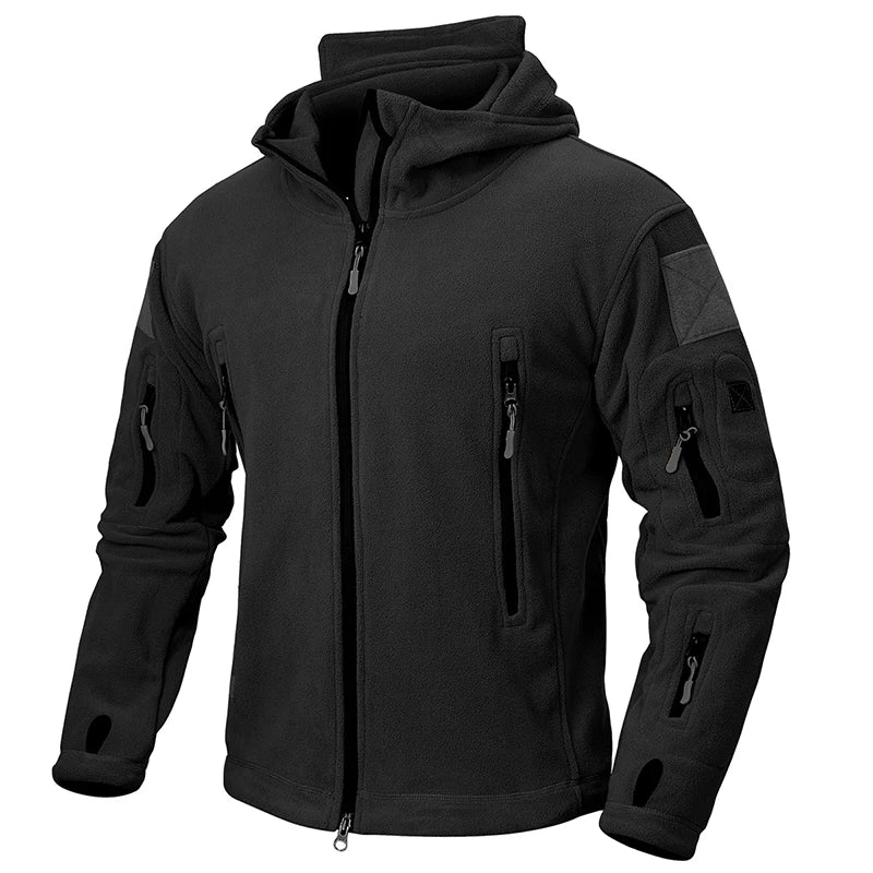 Roland - Comfortabele Fleece Jack met Capuchon