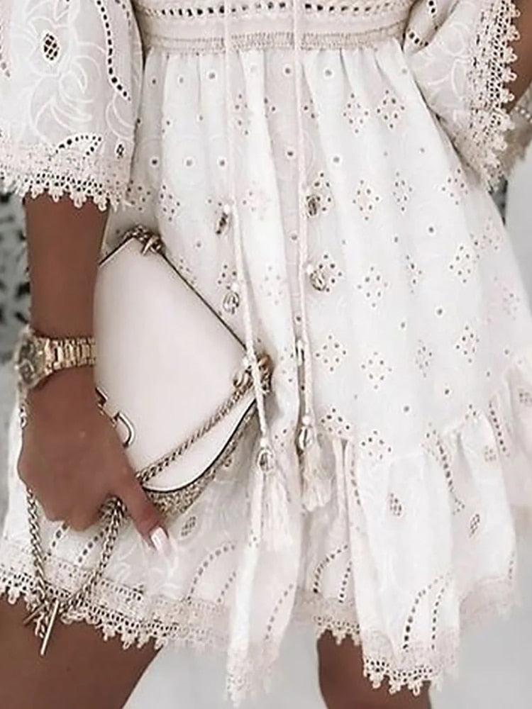 Emilia - boho Ibiza jurk
