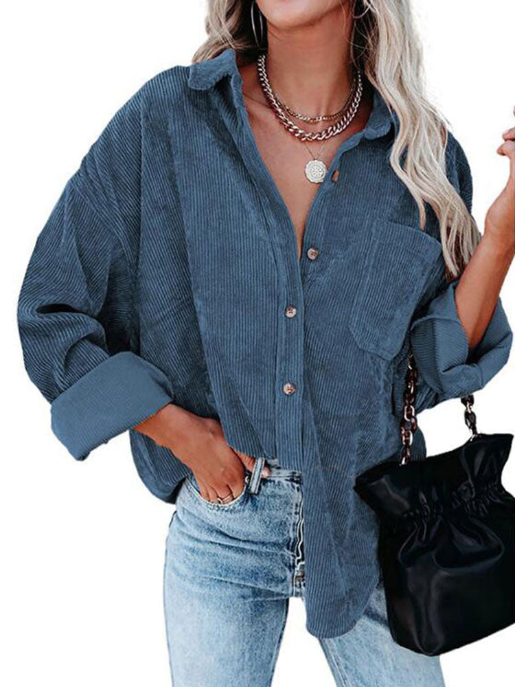 Cecilia - Geribde Blouse