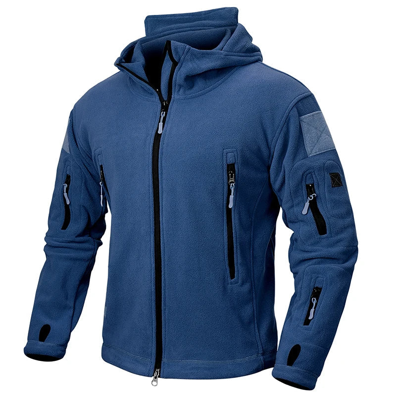 Roland - Comfortabele Fleece Jack met Capuchon