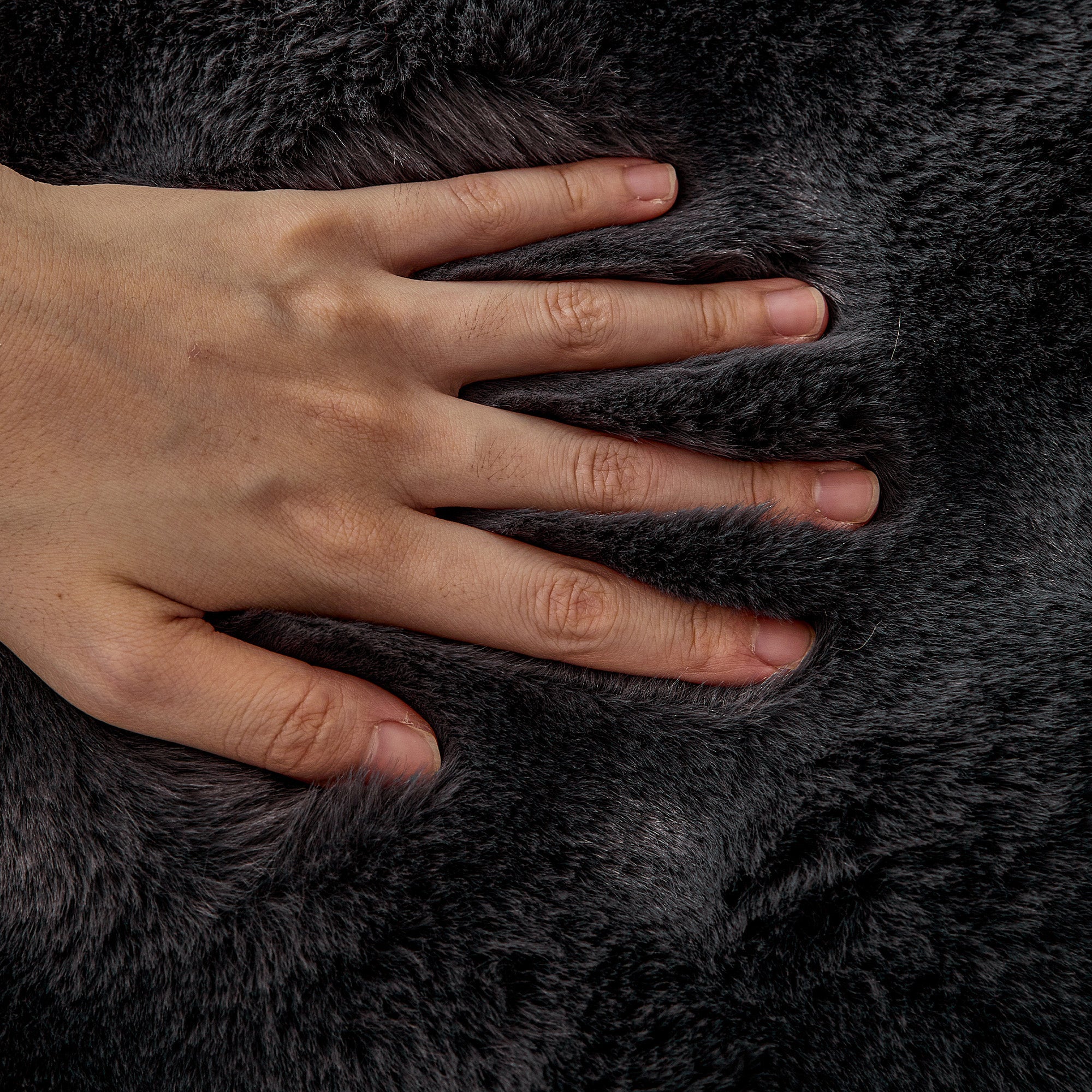 Sierkussenhoes | Imitatiebont met verborgen ritssluiting 5