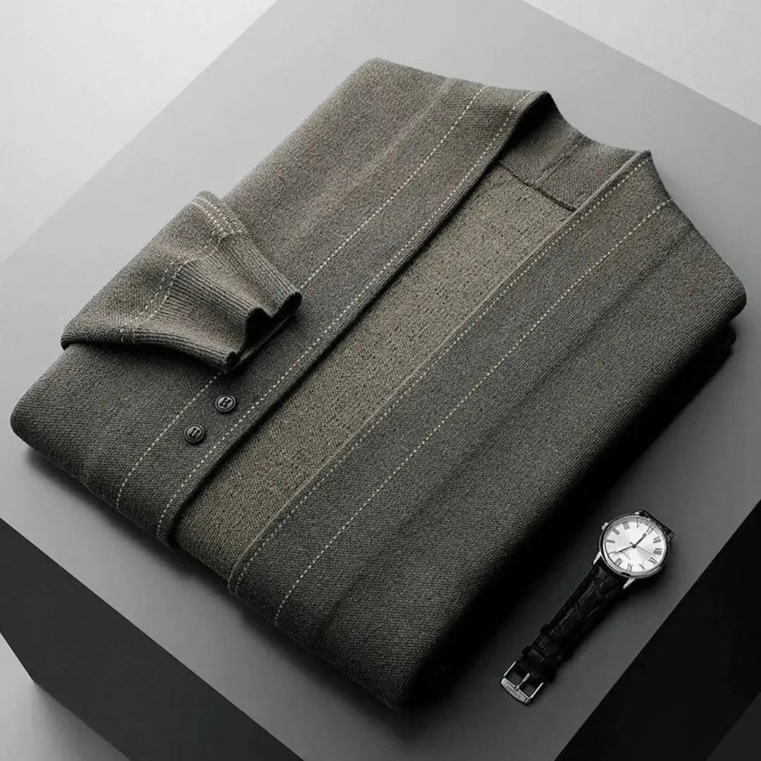 Stéphane Parker | Handgebreid wol cardigan 2