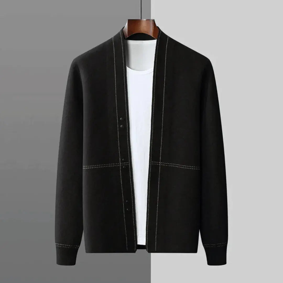 Stéphane Parker | Handgebreid wol cardigan 3