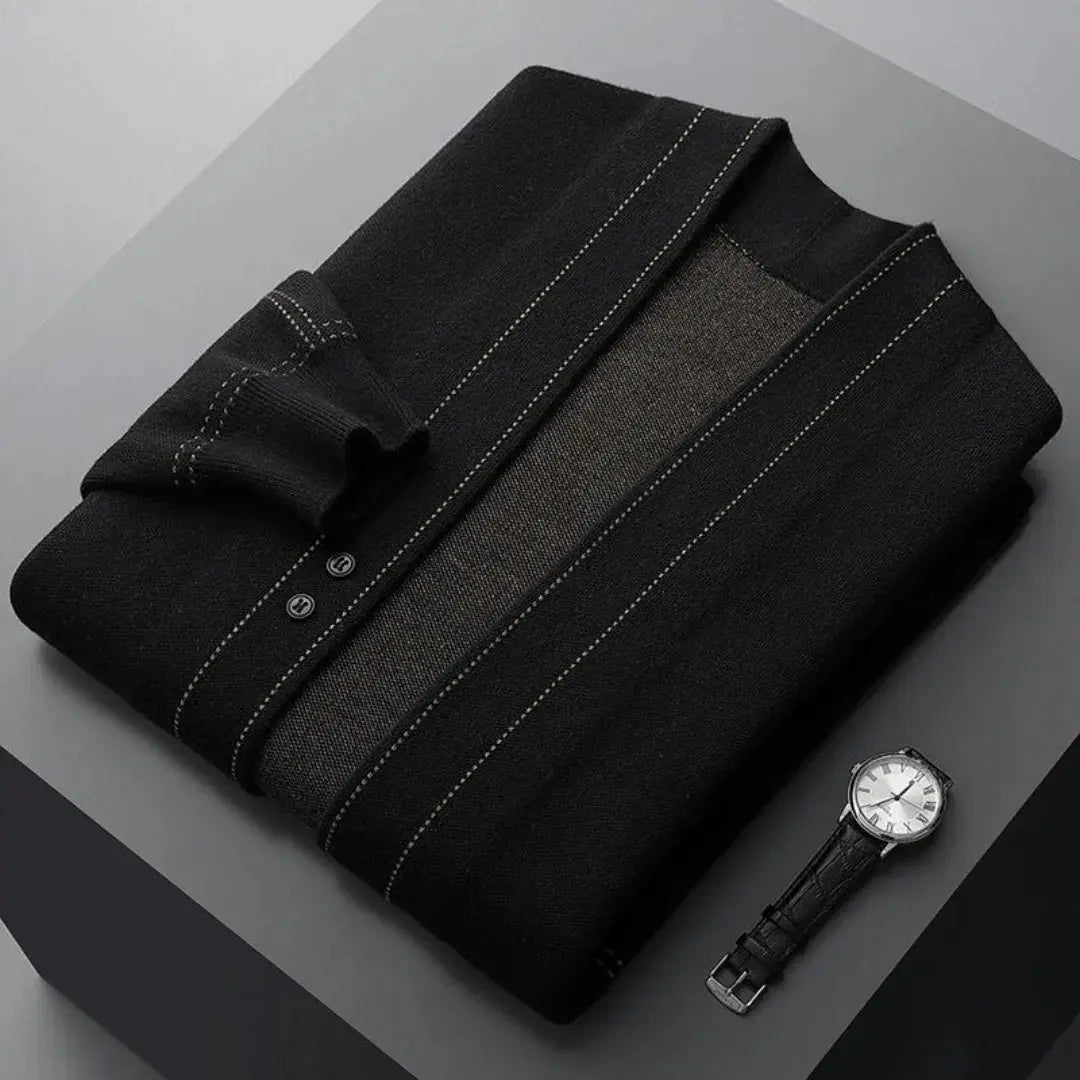 Stéphane Parker | Handgebreid wol cardigan 4