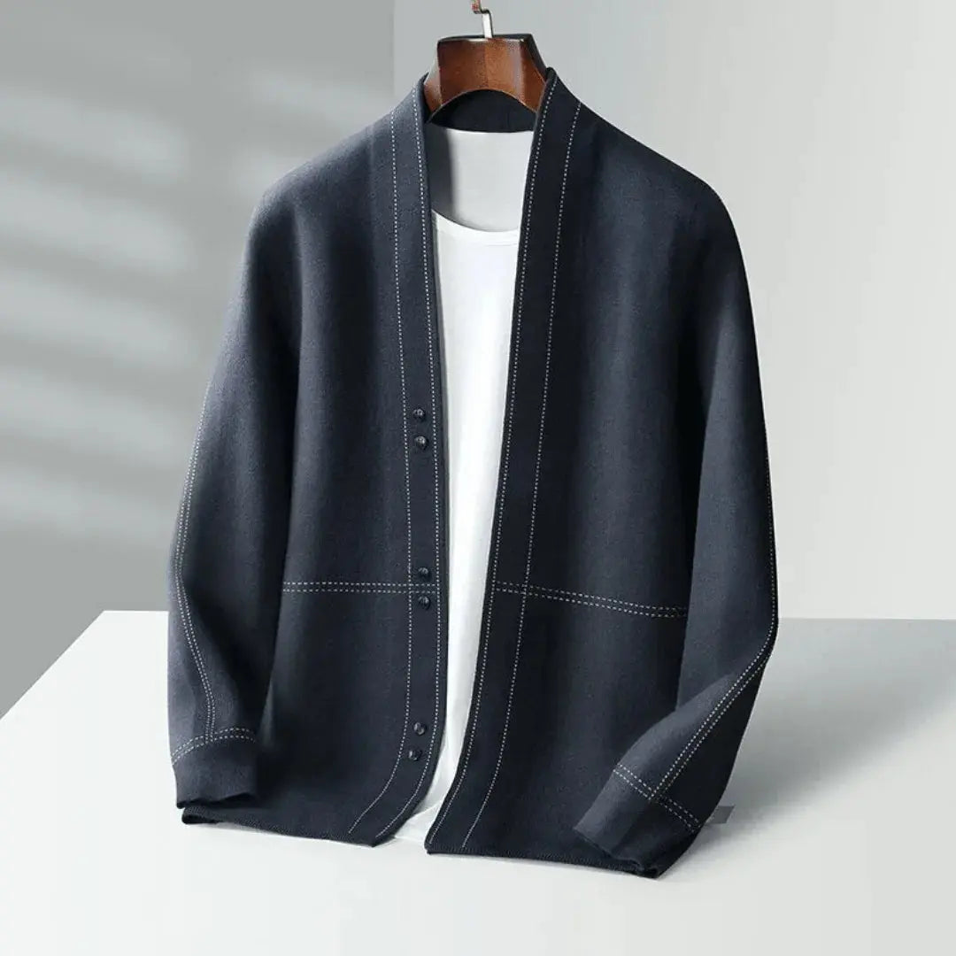 Stéphane Parker | Handgebreid wol cardigan 5