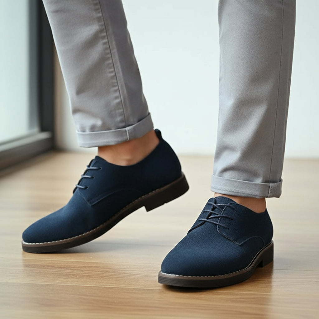 Suède Oxford Schoenen Heren 1