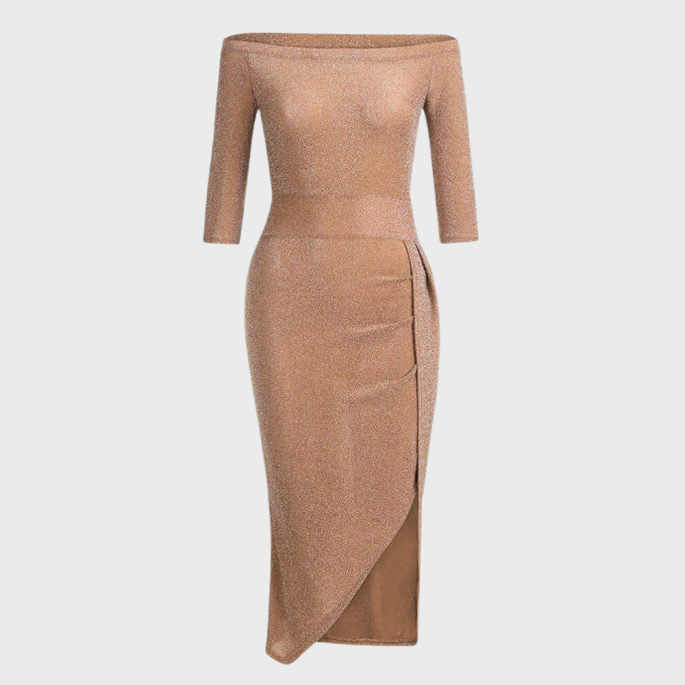 Jaleesa - Elegante Jurk met Glitters voor Feestjes