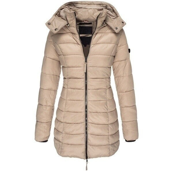 Clara - Halflange Getailleerde Jas voor Dames