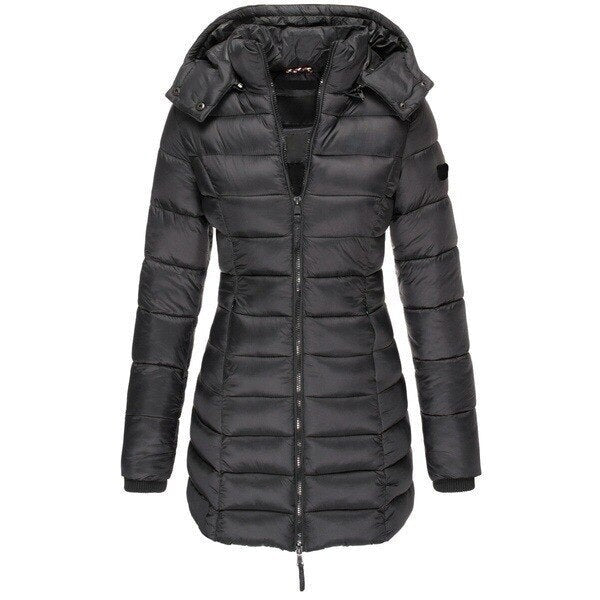 Clara - Halflange Getailleerde Jas voor Dames