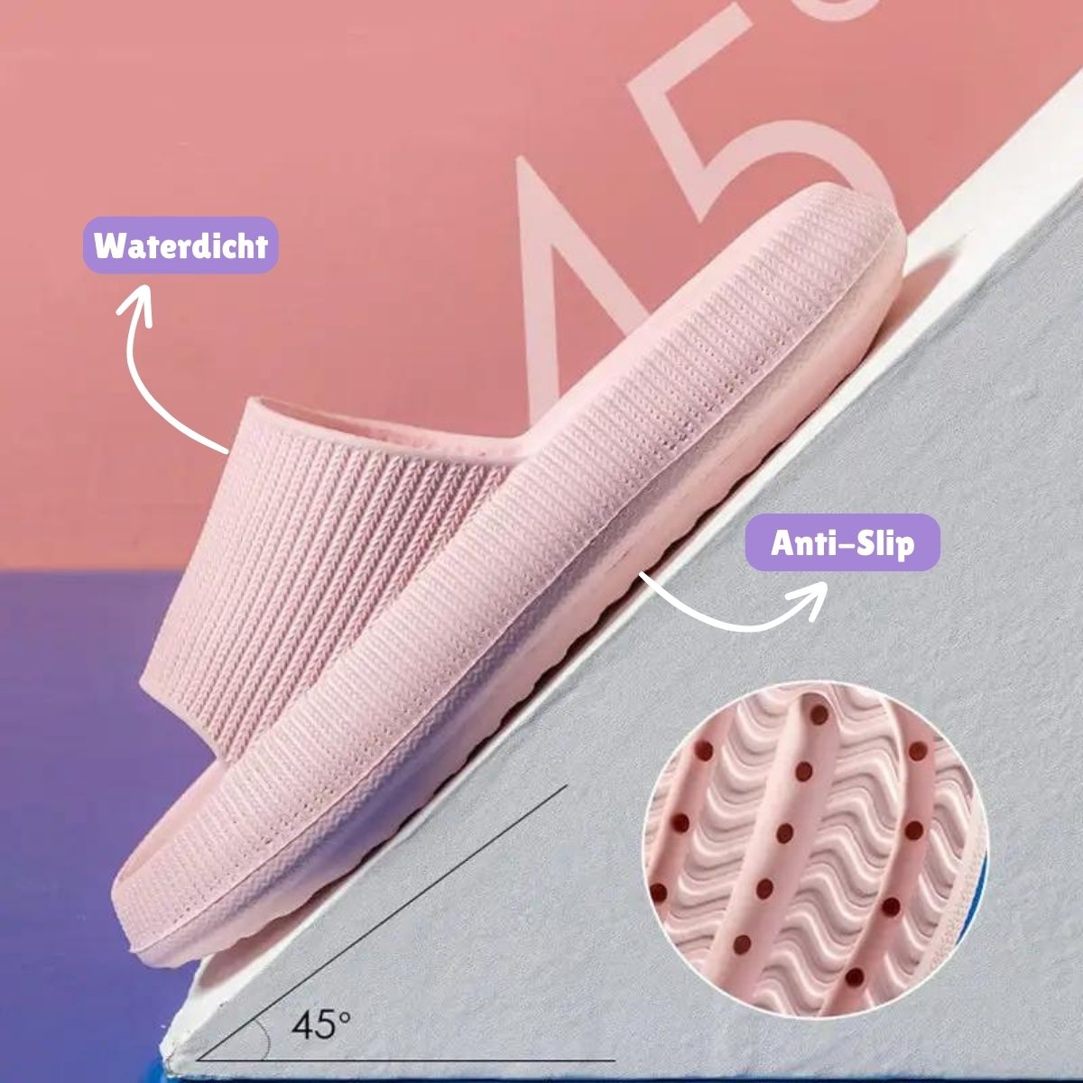 Comfortella - Zachte en Comfortabele Slippers - Schokdempend en Antislip Unisex Zomerschoen 2024