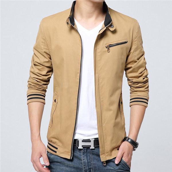 West Louis | Katoenen polyester zomerjas met subtiele glans 2