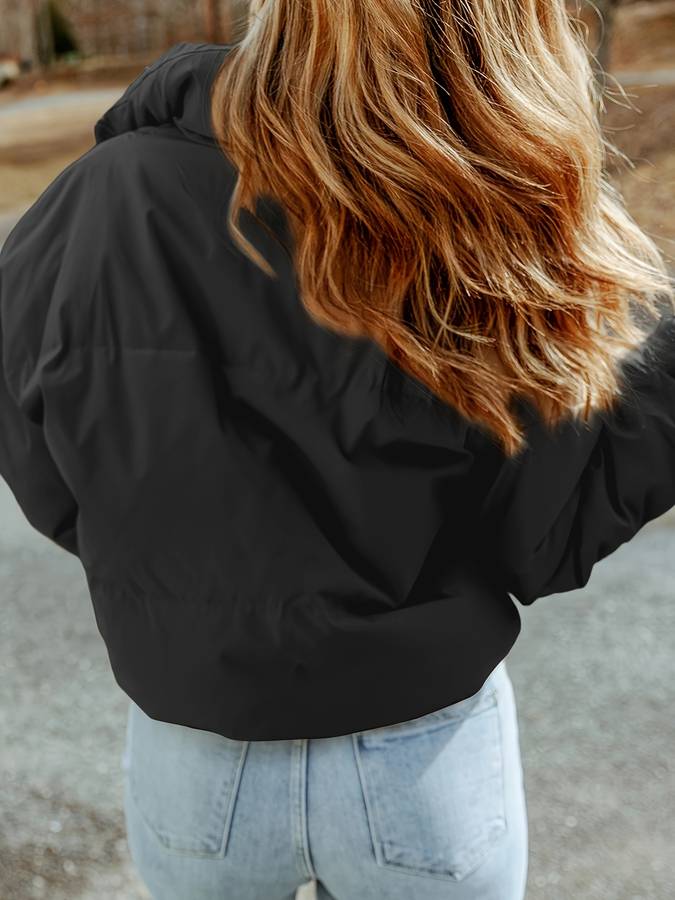 Sophie - Stijlvolle Warme Jas met Rits voor Dames