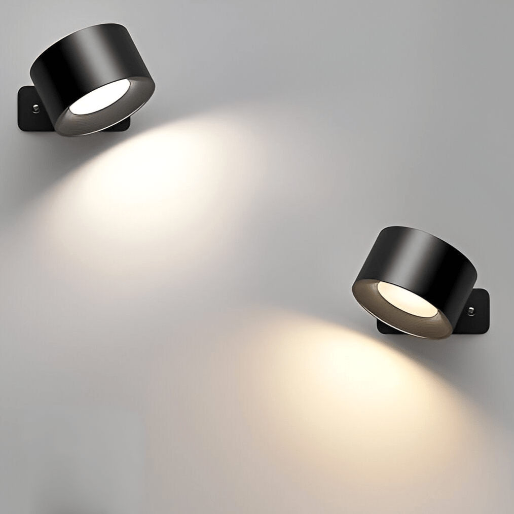 LumièreStick – Draadloze en Energiezuinige Wandlamp met 360° Rotatie