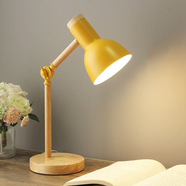 Scandura – Energiezuinige Nordic LED Houten Bureaulamp
