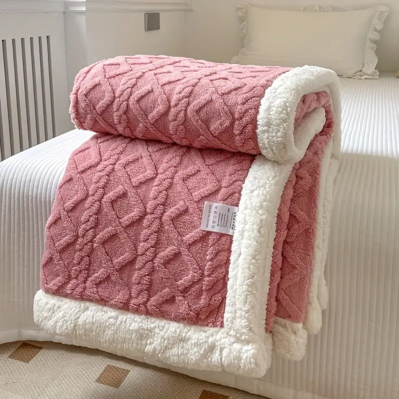 Omkeerbare Sherpa Fleece Deken – Gezellige Lichtgewicht Luxe Deken