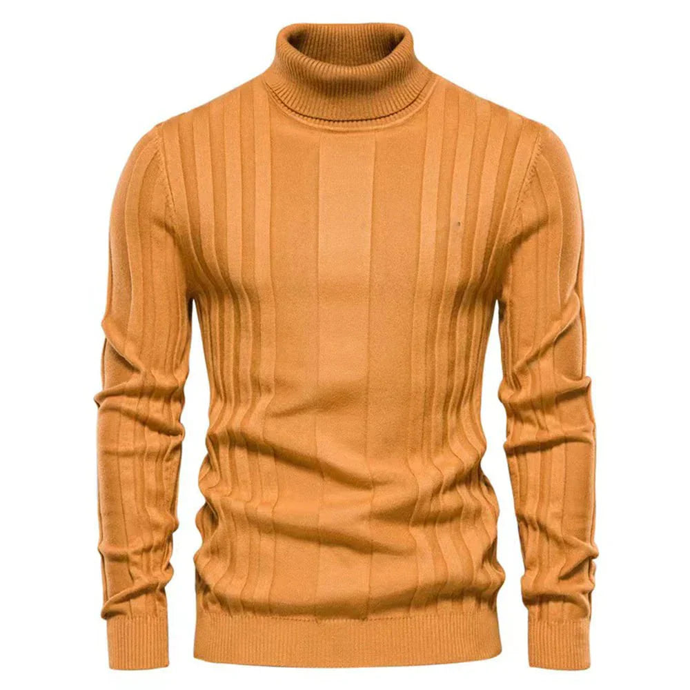 Liam – Slim-Fit Coltrui met Ribpatroon voor Heren