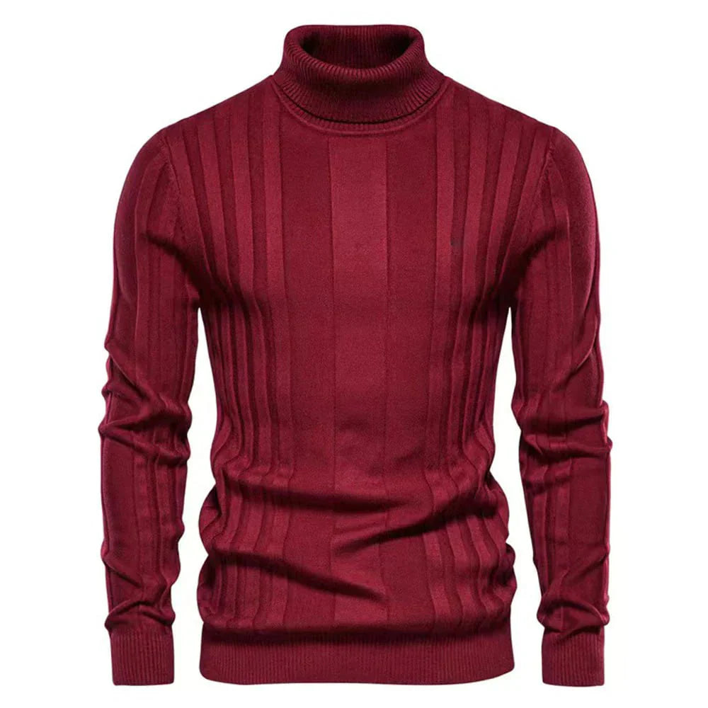 Trui_Heren_Coltrui_Mannen_Bordeaux_Burgondy