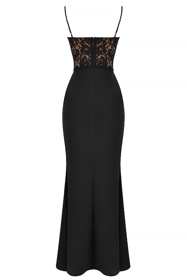 Mara - Chique Korset Maxi Jurk Dames
