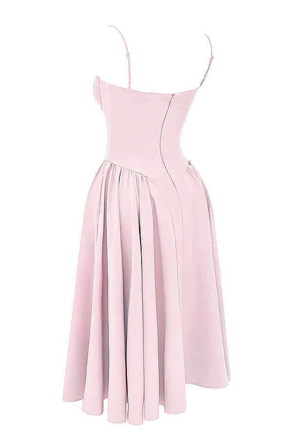 Soraya Dress - Elegante Corset Midi Jurk