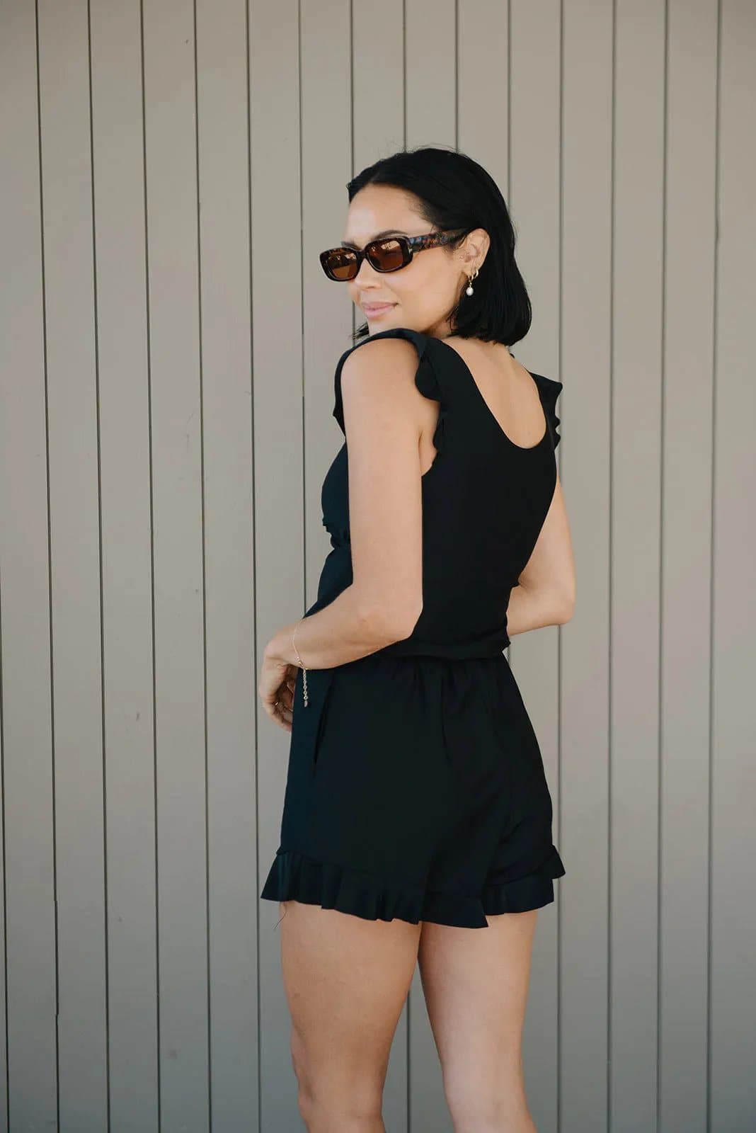 Fenna - Comfortabel Badpak met V-Hals en Short