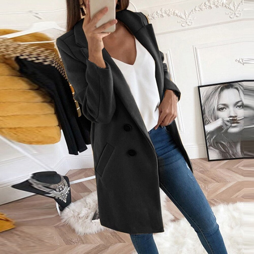 Lichtgewicht waterdichte trenchcoat – Strakke dameshoodie met capuchon