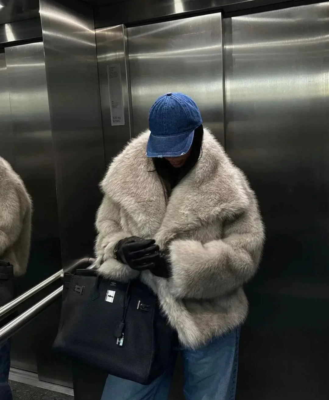 Amara – Eco-vriendelijke Faux Fur Dames Bontjas
