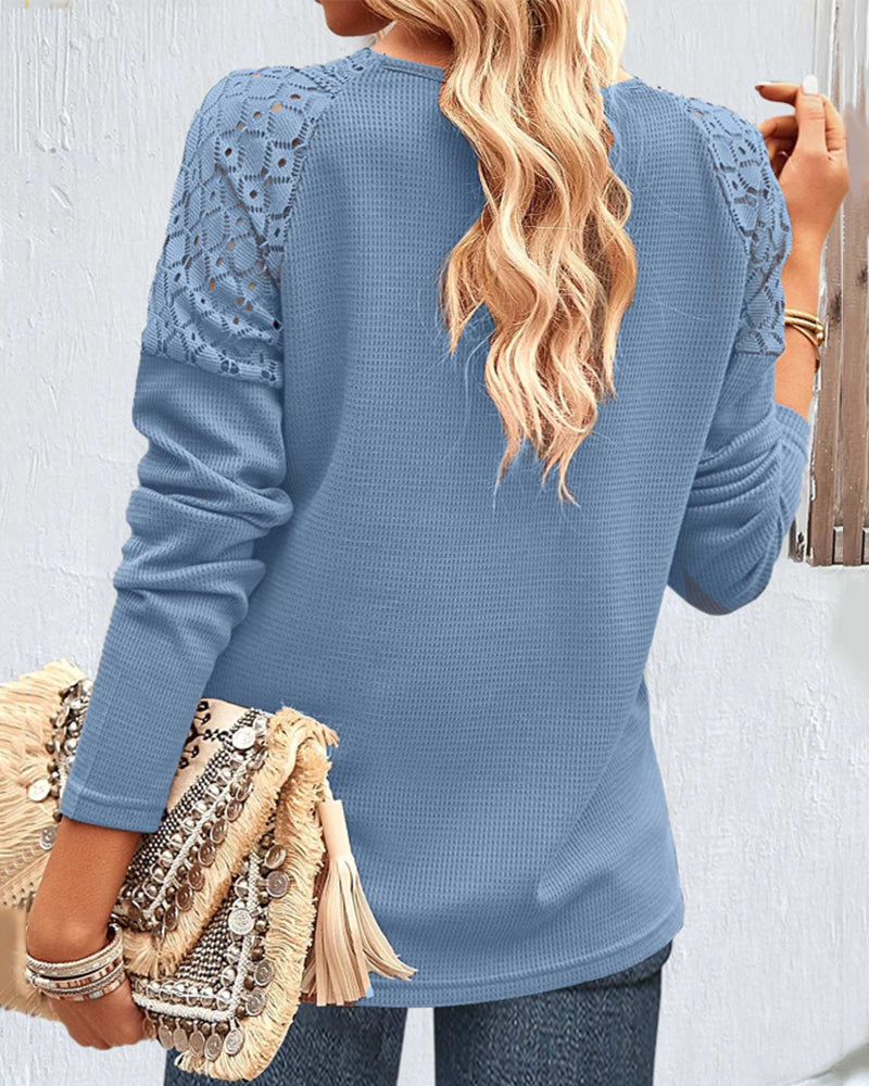 Floortje - Elegante Blouse Met Kant