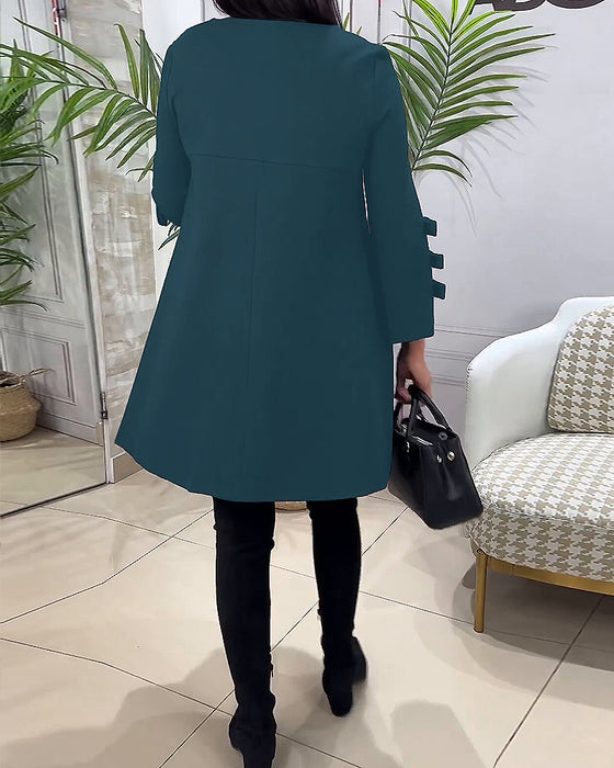 Sanae - Stijlvolle Trui Jurk met Lange Mouwen voor Dames