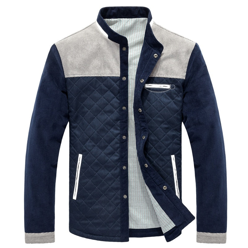 Victoria Mae | Gewatteerd patchwork bomberjack