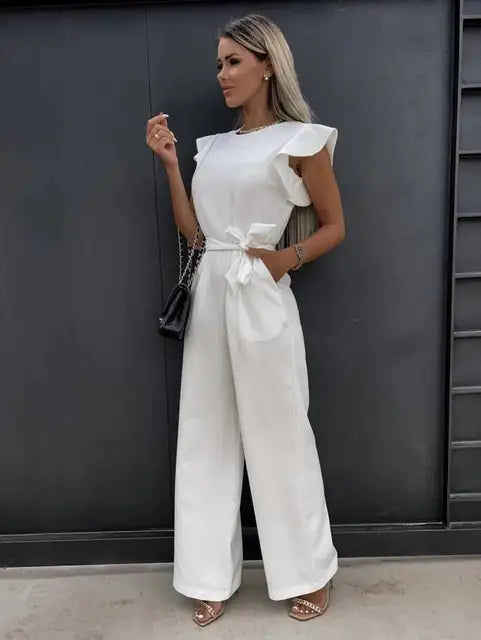 Lara - Stijlvol en Elegant Jumpsuit met Ceintuur