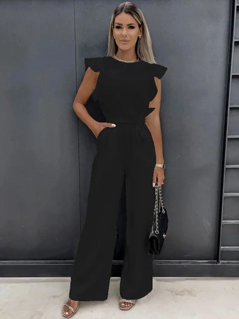 Lara - Stijlvol en Elegant Jumpsuit met Ceintuur