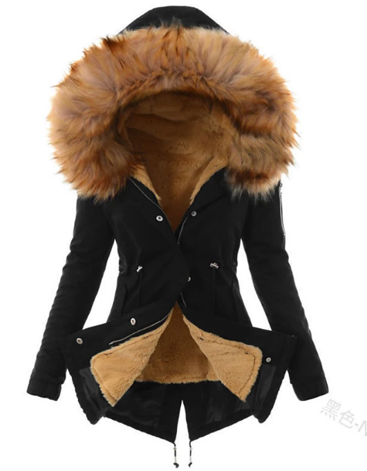 Emma - Warme Winterjas met Capuchon voor Dames