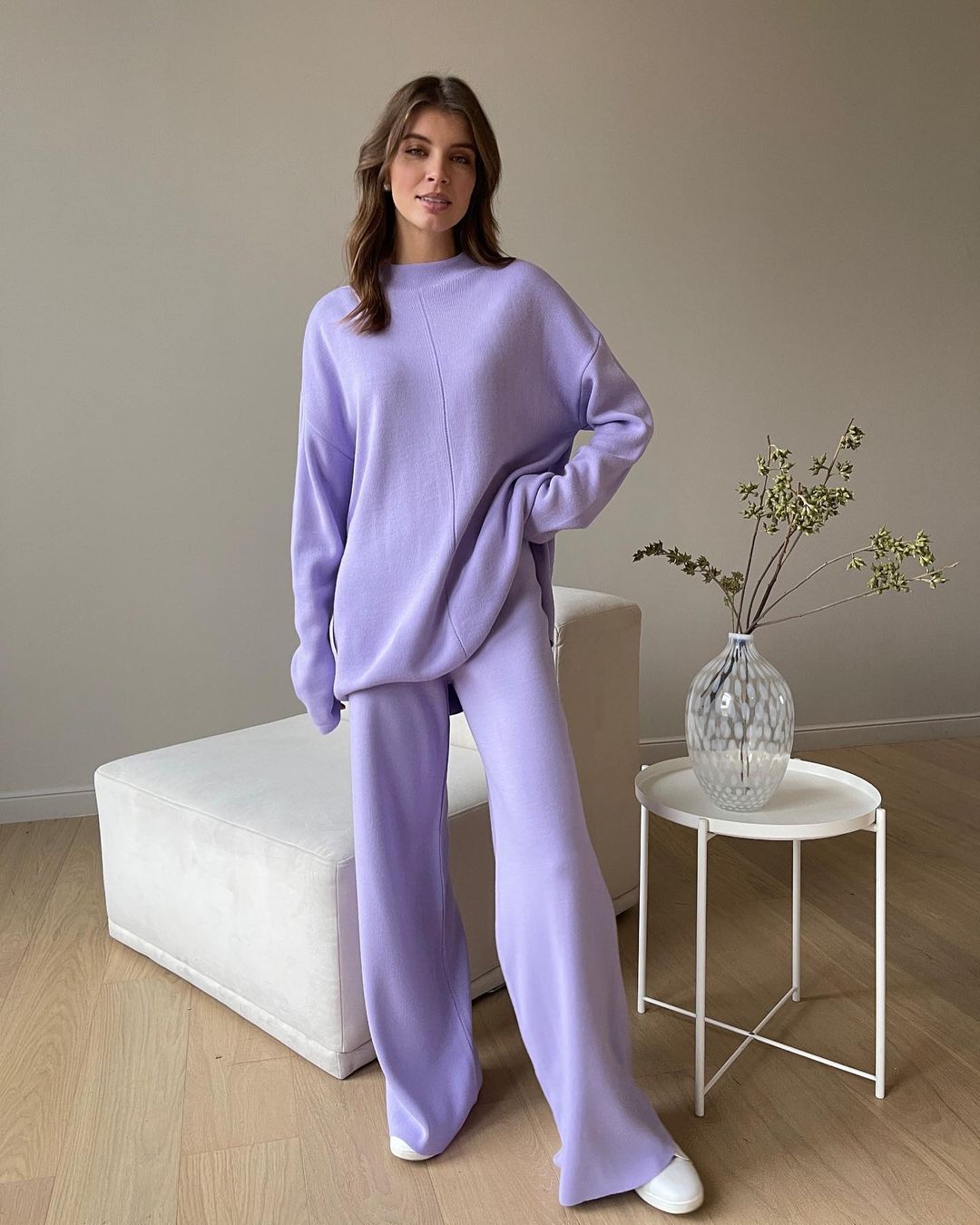 Naima - Comfortabele Tweedelige Trui en Broek Set voor Dames