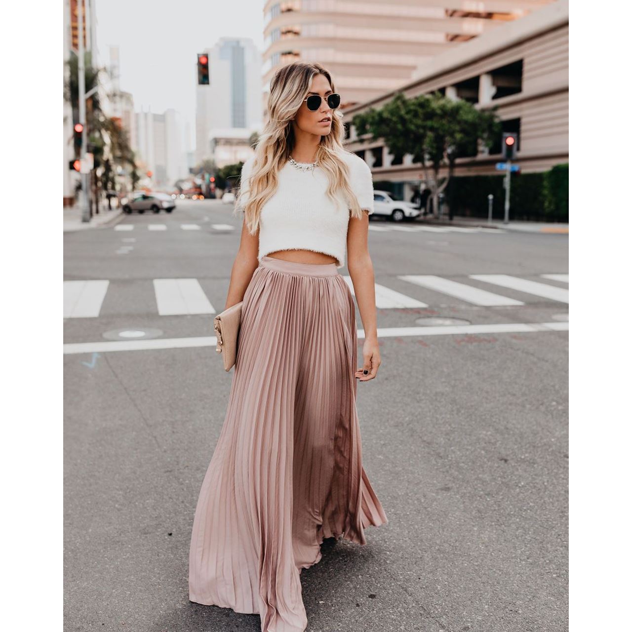 Evelina - Mode Casual Lange Rok